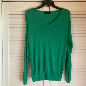 Green lightweight sweater from The Limited